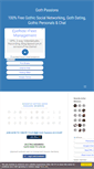 Mobile Screenshot of gothpassions.com